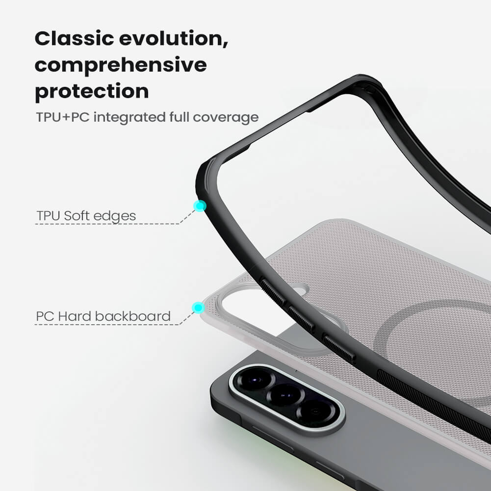 Чехол-крышка NILLKIN для Samsung Galaxy A57 (серия Frosted shield Pro Magnetic Clear)