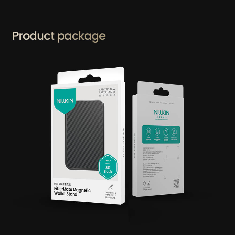 Магнитный кошелёк-подставка Nillkin FiberMate Magnetic Wallet Stand