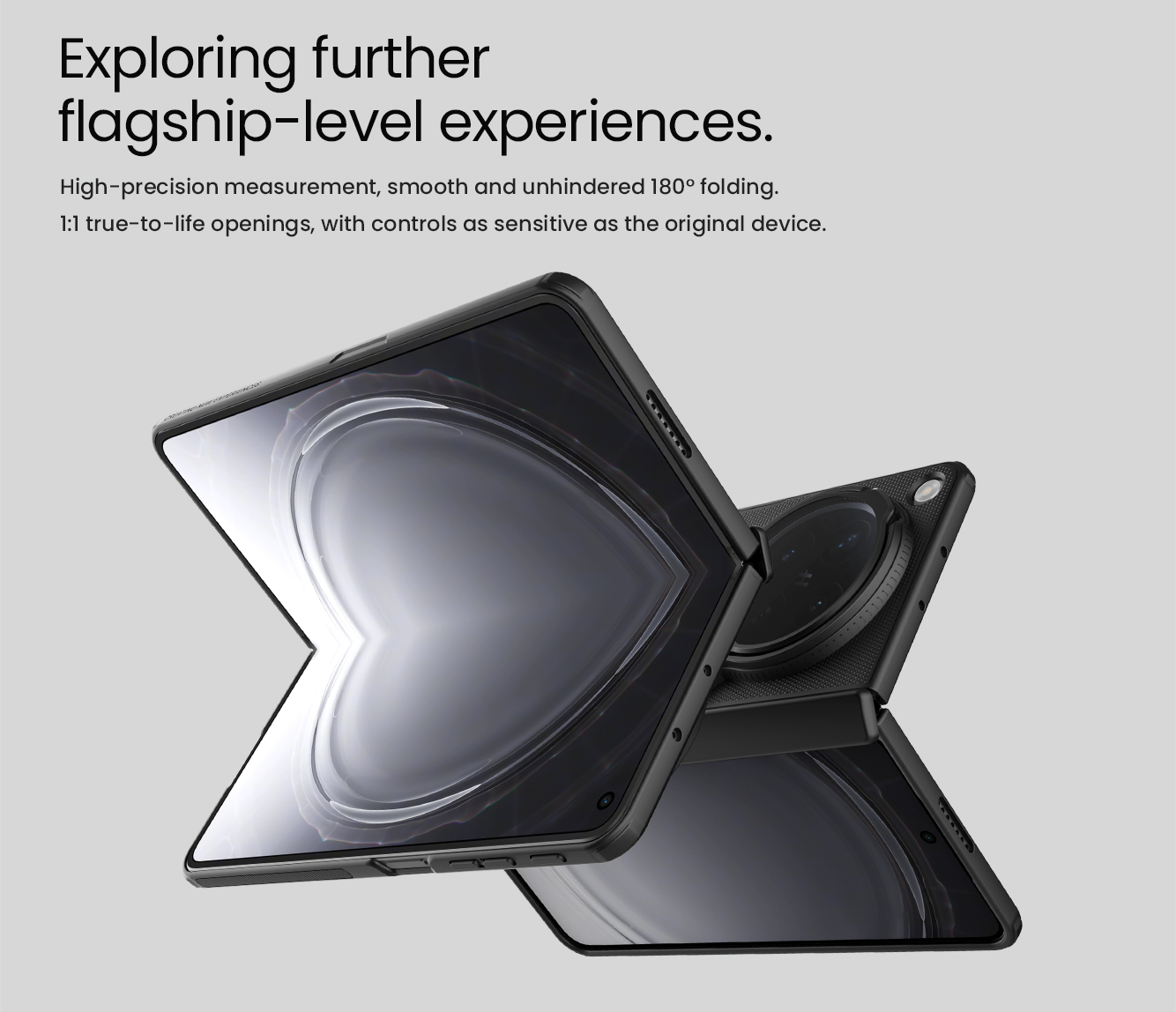 Чехол-крышка NILLKIN для Oppo Find N6 (серия Frosted shield Prop Magnetic)