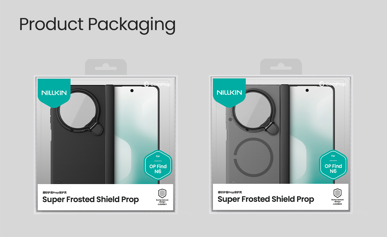 Чехол-крышка NILLKIN для Oppo Find N6 (серия Frosted shield Prop Magnetic)