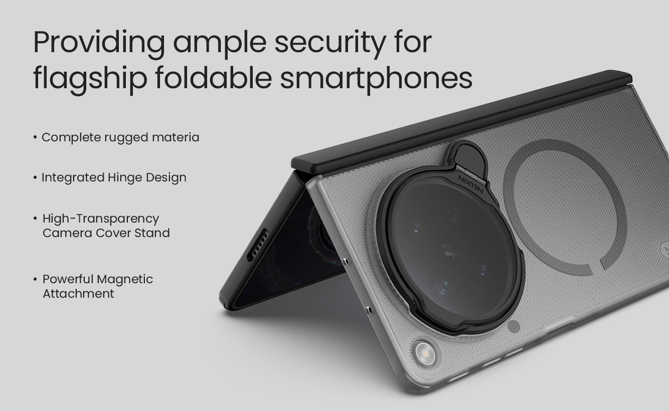 Чехол-крышка NILLKIN для Oppo Find N6 (серия Frosted shield Prop Magnetic)