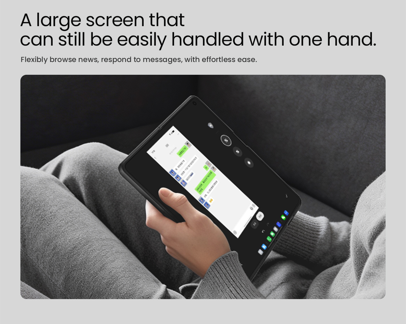 Чехол-крышка NILLKIN для Oppo Find N6 (серия Frosted shield Prop Magnetic)