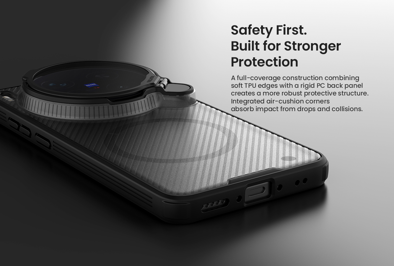 Чехол-крышка NILLKIN для Vivo X300 Ultra (серия Camshield Prop Magnetic)