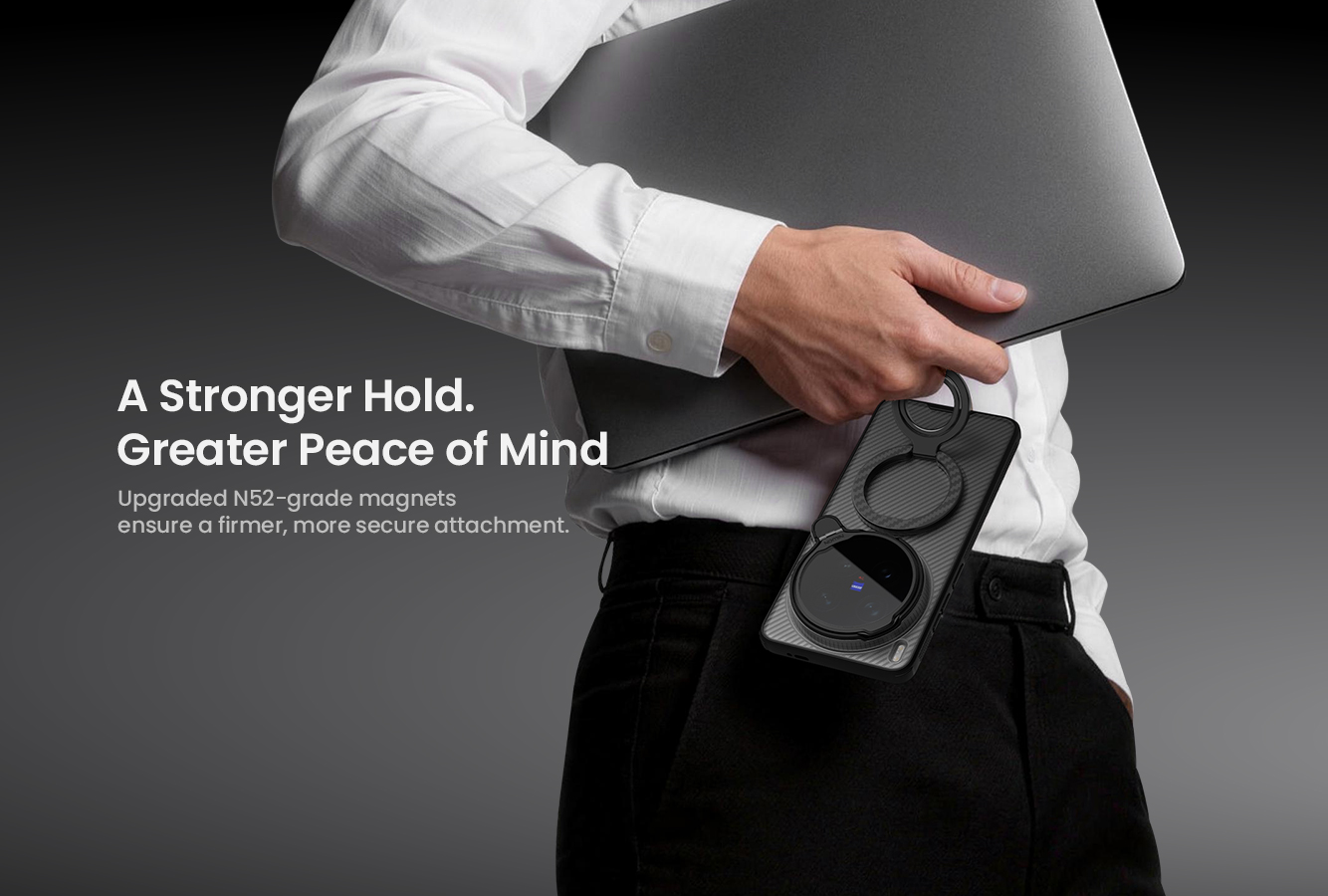 Чехол-крышка NILLKIN для Vivo X300 Ultra (серия Camshield Prop Magnetic)