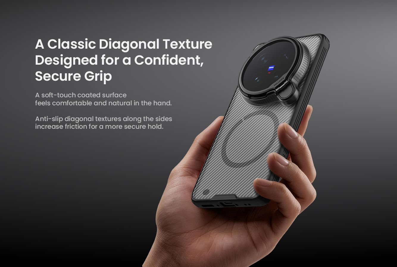 Чехол-крышка NILLKIN для Vivo X300 Ultra (серия Camshield Prop Magnetic)