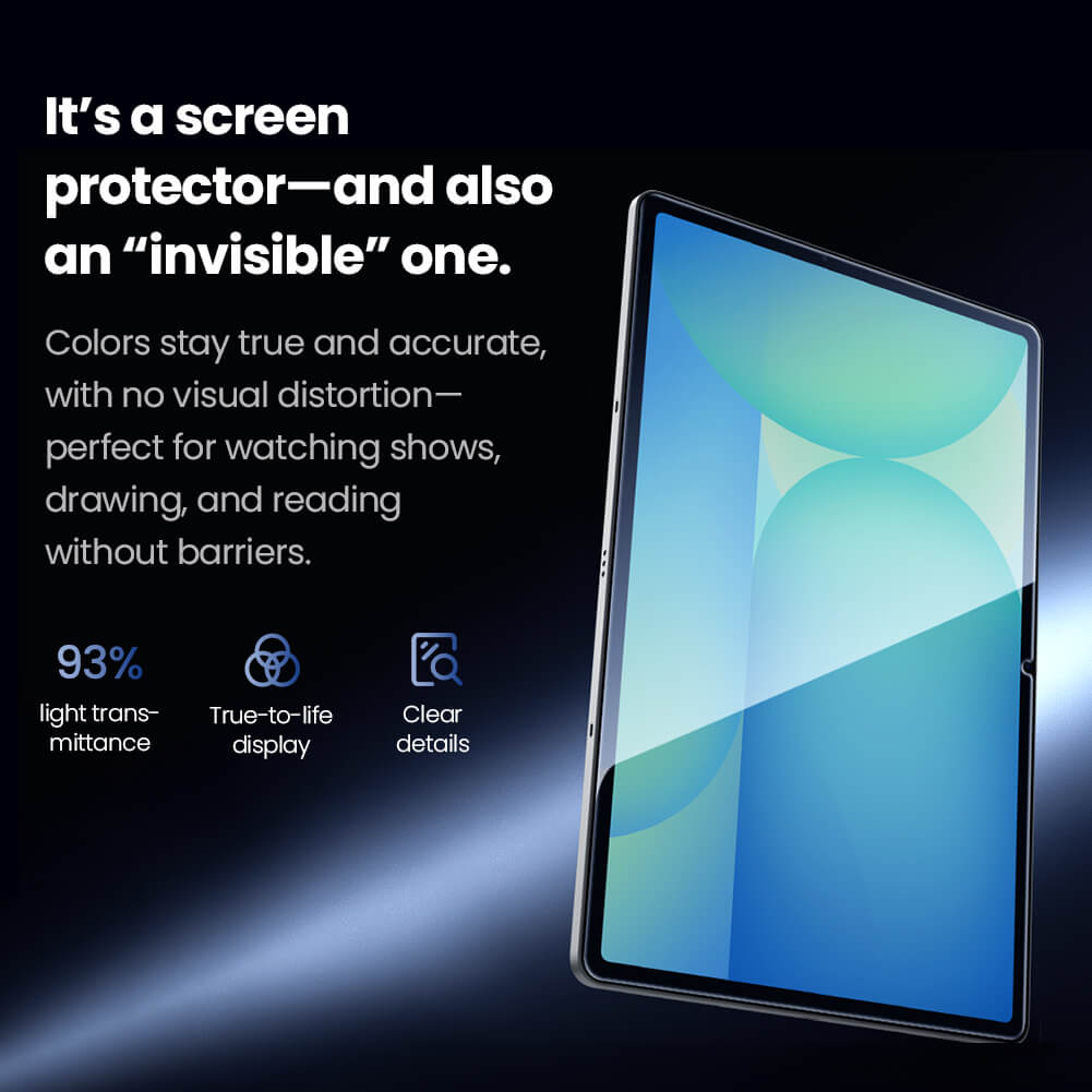 Защитное стекло NILLKIN для Samsung Galaxy Tab S10 Plus (S10+), Tab S9 Plus (S9+), Tab S9 Fan Edition Plus (S9 FE+) (индекс H+ Pro)