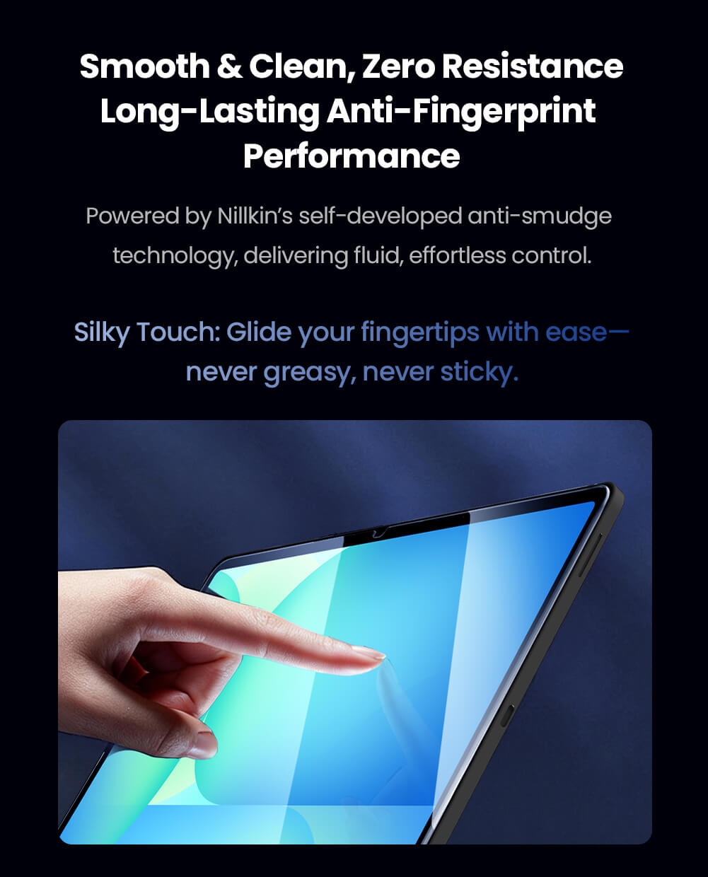 Защитное стекло NILLKIN для Samsung Galaxy Tab S10 Plus (S10+), Tab S9 Plus (S9+), Tab S9 Fan Edition Plus (S9 FE+) (индекс H+ Pro)